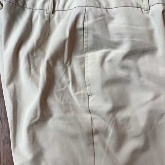 EVAN-PICONE STRETCH. SIZE 8. LIGHT TAN CASUAL PANTS. - Picture 5 of 6
